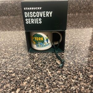 Starbucks New York State Discover Series Coffee MINI Ornament 2 oz
